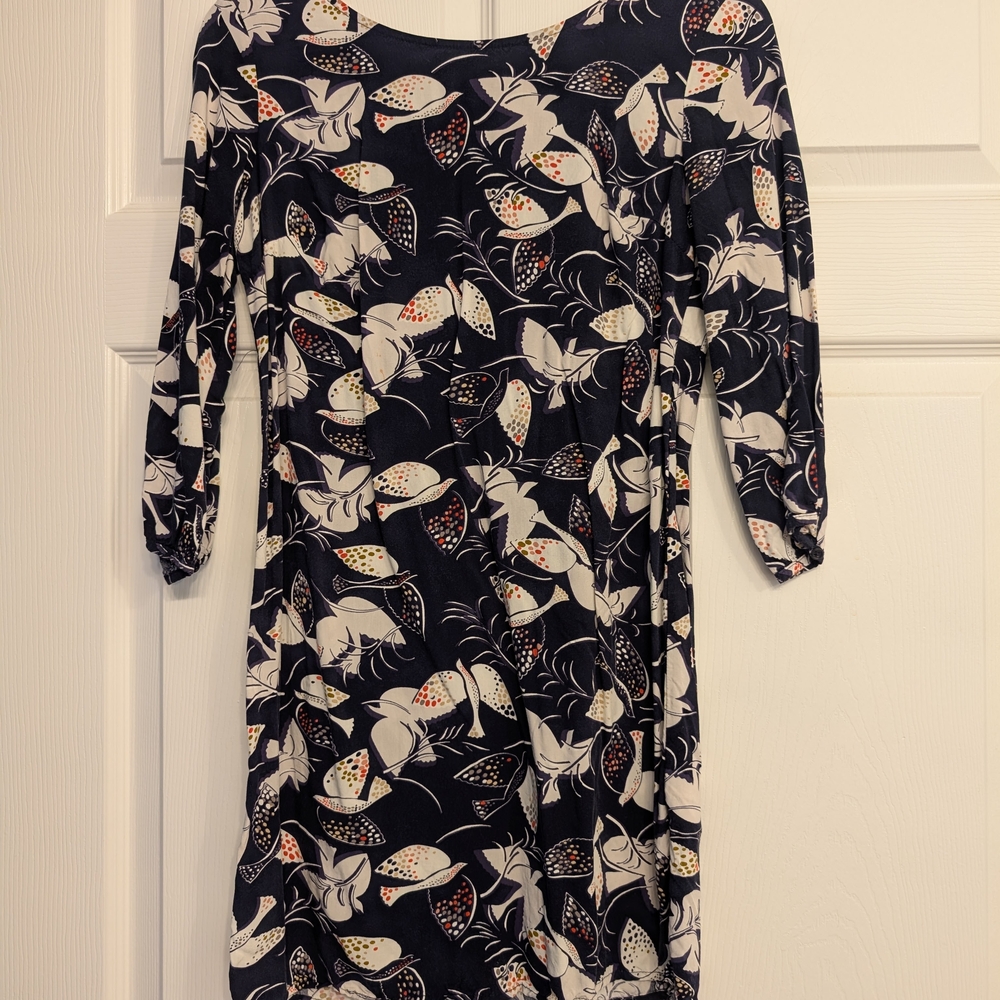 Floral Navy Dress